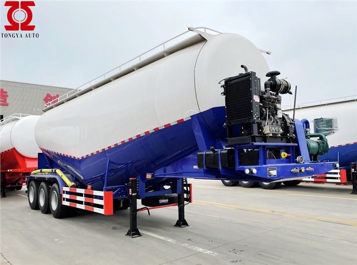 Prikolica za cisterne za cement s 3 osovine